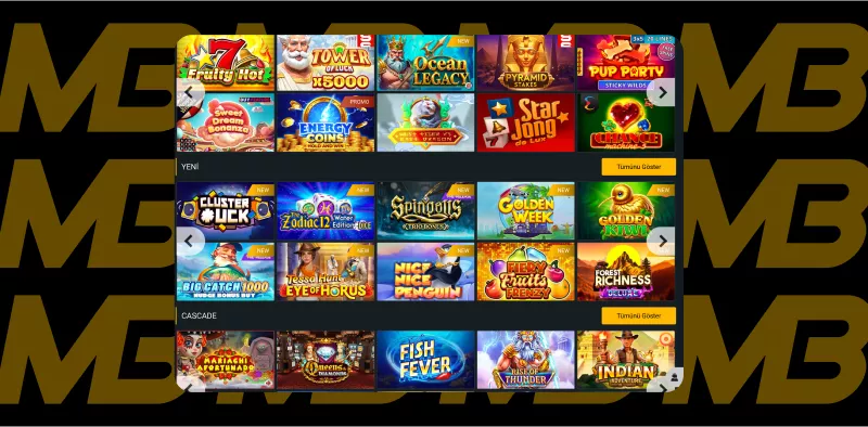 MELBET Slot Oyunları — Geniş Seçenekler